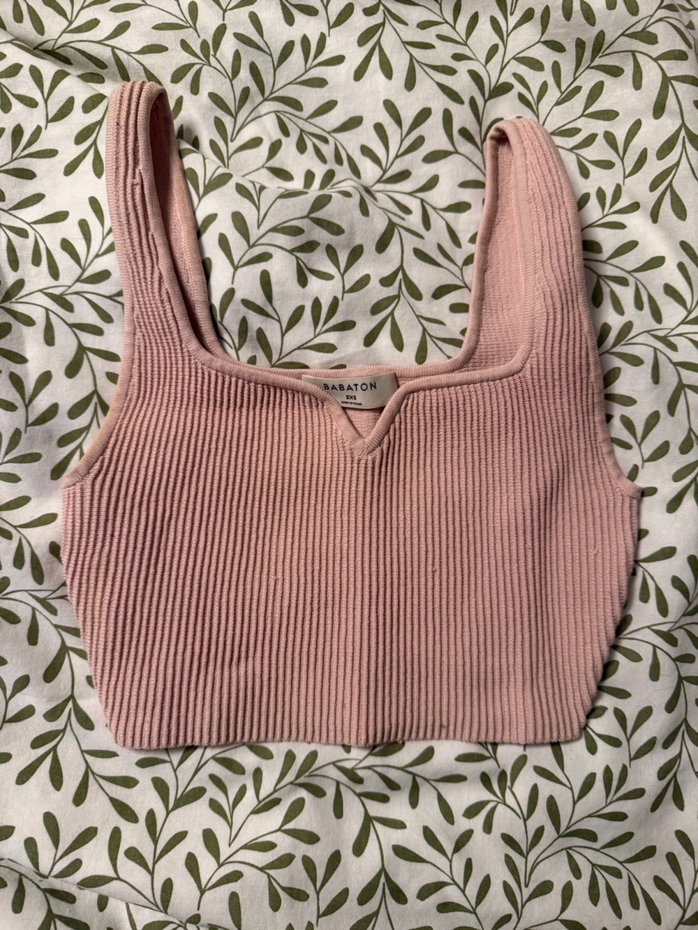 Babaton Sculpt Knit Tank - Dusty Pink